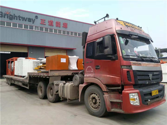 BWGH-40 Sludge Dewatering System for Thailand Customer in Southeast Asia