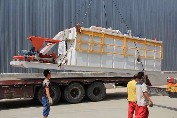 Mud Mixing Tank shipment