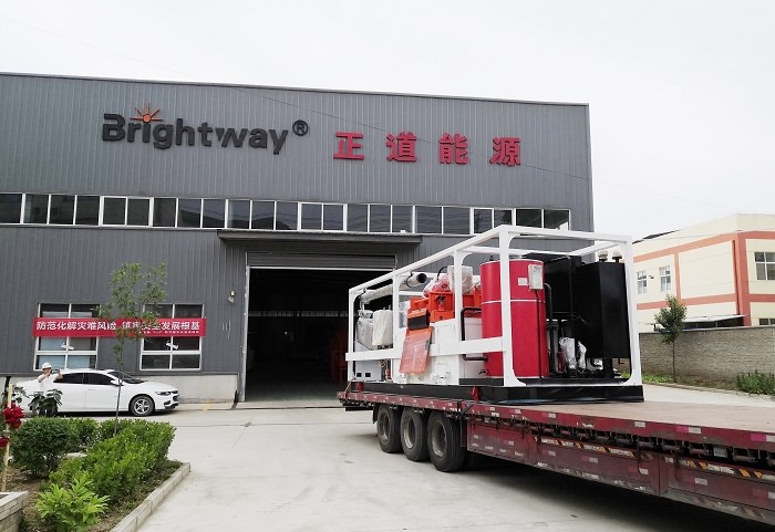 Brightway Sludge Dewatering System Ready for Shipment