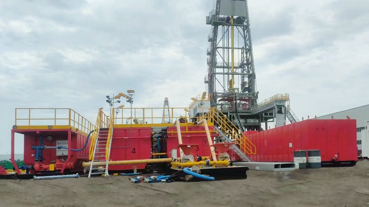 1500HP drilling mud circulation system